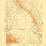 United States Geological Survey Pyramid Hills, CA (1943, 31680-Scale) digital map