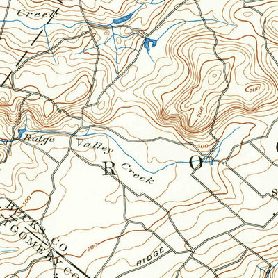 United States Geological Survey Quakertown, PA (1888, 62500-Scale) digital map