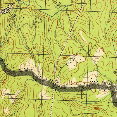 United States Geological Survey Quantico, VA-MD (1944, 31680-Scale) digital map