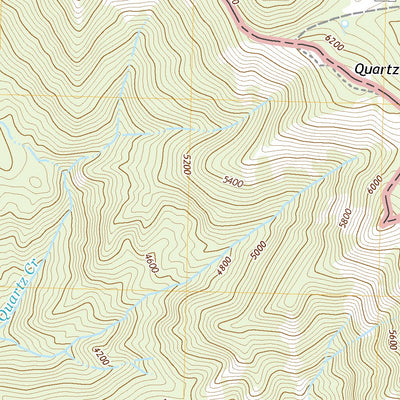 United States Geological Survey Quartz Mountain, WA (2020, 24000-Scale) digital map