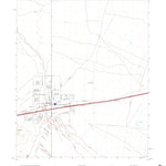 United States Geological Survey Quartzsite, AZ (2021, 24000-Scale) digital map