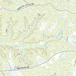 United States Geological Survey Queens Hill Lake, MS (2020, 24000-Scale) digital map