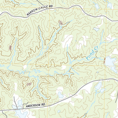 United States Geological Survey Queens Hill Lake, MS (2020, 24000-Scale) digital map