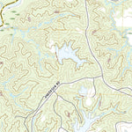 United States Geological Survey Queens Hill Lake, MS (2020, 24000-Scale) digital map