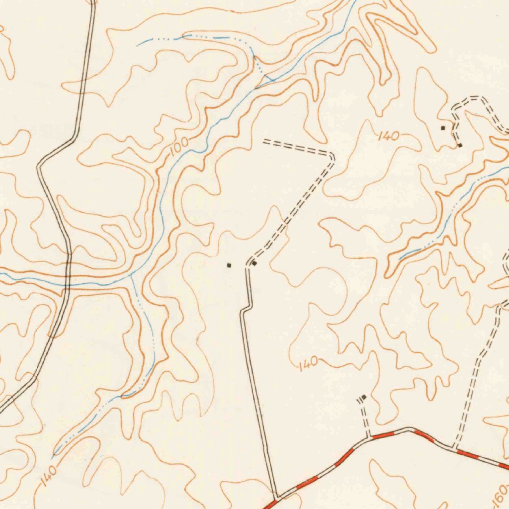 Quinton, VA (1949, 24000-Scale) Map by United States Geological Survey ...