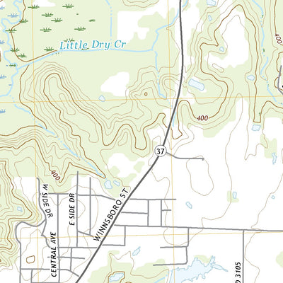 United States Geological Survey Quitman, TX (2022, 24000-Scale) digital map