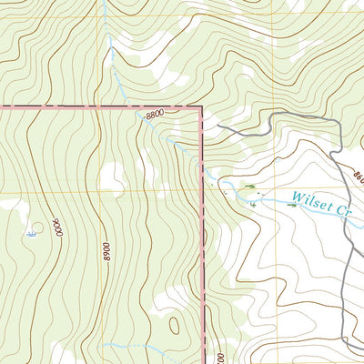 United States Geological Survey Rabbit Ears Peak, CO (2022, 24000-Scale) digital map