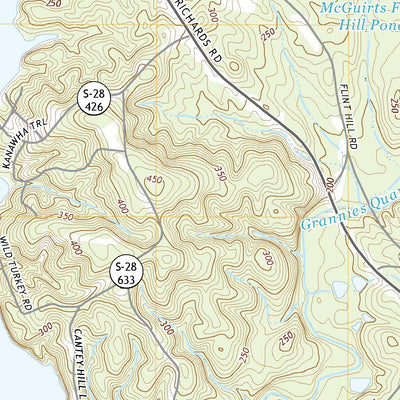 United States Geological Survey Rabon Crossroads, SC (2020, 24000-Scale) digital map