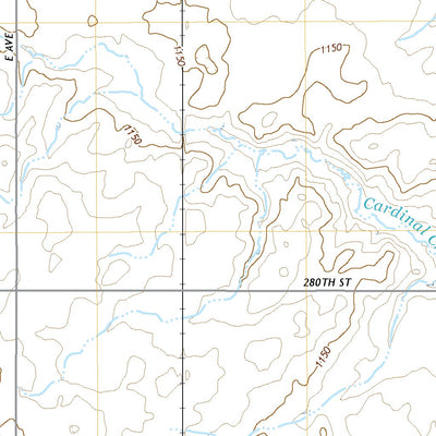 United States Geological Survey Radcliffe, IA (2022, 24000-Scale) digital map