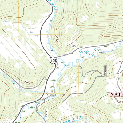 United States Geological Survey Radial Mountain, CO (2022, 24000-Scale) digital map