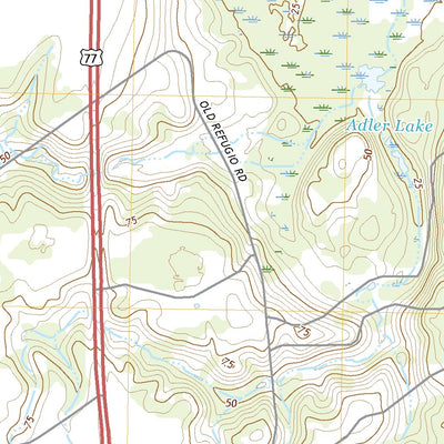 United States Geological Survey Raisin, TX (2022, 24000-Scale) digital map
