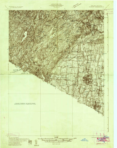 United States Geological Survey Ramapo, NY-NJ (1931, 48000-Scale) digital map