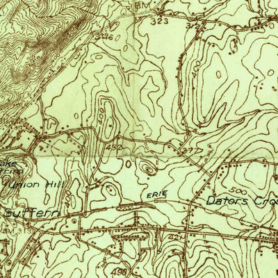 United States Geological Survey Ramapo, NY-NJ (1931, 48000-Scale) digital map