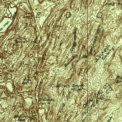 United States Geological Survey Ramapo, NY-NJ (1931, 48000-Scale) digital map