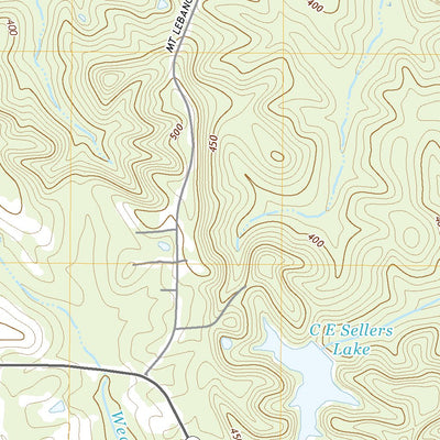 United States Geological Survey Ramer, AL (2020, 24000-Scale) digital map