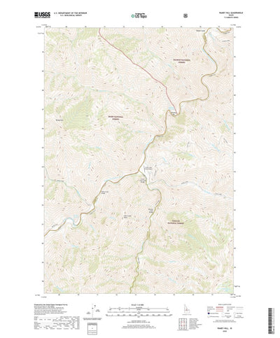 United States Geological Survey Ramey Hill, ID (2020, 24000-Scale) digital map