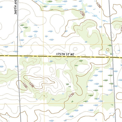 United States Geological Survey Ramey, MN (2022, 24000-Scale) digital map