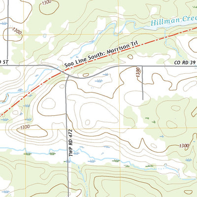United States Geological Survey Ramey NW, MN (2022, 24000-Scale) digital map