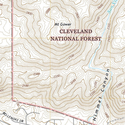 United States Geological Survey Ramona, CA (2021, 24000-Scale) digital map