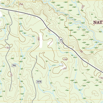 United States Geological Survey Ramsey Springs, MS (2021, 24000-Scale) digital map
