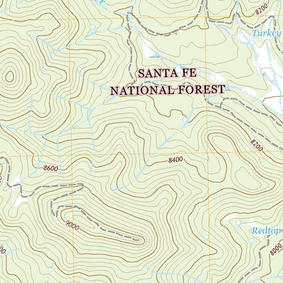 United States Geological Survey Rancho del Chaparral, NM (2020, 24000-Scale) digital map
