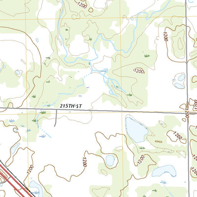 United States Geological Survey Randall East, MN (2022, 24000-Scale) digital map