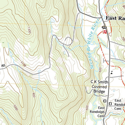 United States Geological Survey Randolph Center, VT (2021, 24000-Scale) digital map