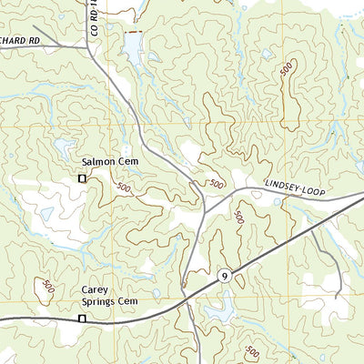 United States Geological Survey Randolph, MS (2021, 24000-Scale) digital map