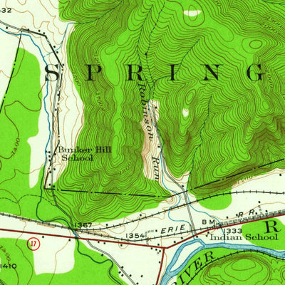 United States Geological Survey Randolph, NY (1922, 62500-Scale) digital map