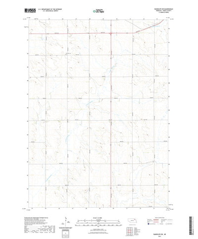 United States Geological Survey Randolph SW, NE (2021, 24000-Scale) digital map