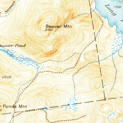 United States Geological Survey Rangeley, ME (1939, 62500-Scale) digital map