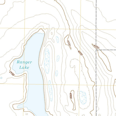 United States Geological Survey Ranger Lake, NM (2020, 24000-Scale) digital map
