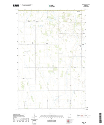 United States Geological Survey Ranum, MN (2022, 24000-Scale) digital map