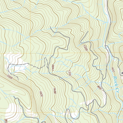 United States Geological Survey Rasler Creek, OR (2020, 24000-Scale) digital map
