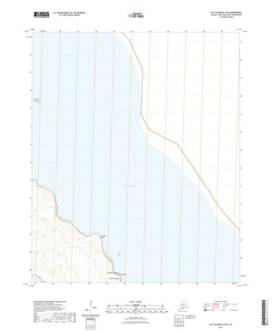 United States Geological Survey Rat Islands B-3 SW, AK (2021, 25000-Scale) digital map