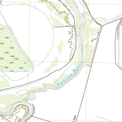 United States Geological Survey Rattlesnake Bayou, MS (2020, 24000-Scale) digital map