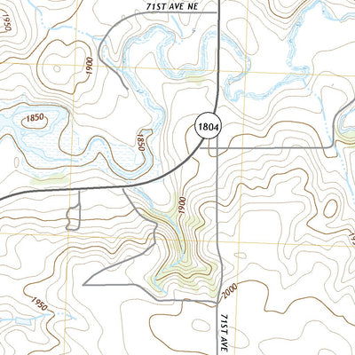 United States Geological Survey Raub, ND (2020, 24000-Scale) digital map