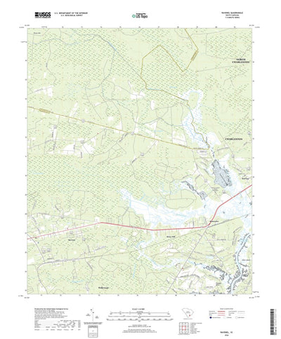 United States Geological Survey Ravenel, SC (2020, 24000-Scale) digital map