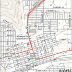 United States Geological Survey Rawlins, WY (2021, 24000-Scale) digital map