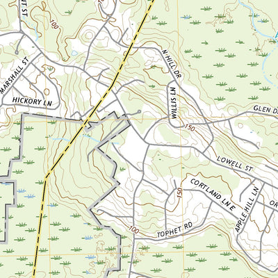 United States Geological Survey Reading, MA (2021, 24000-Scale) digital map