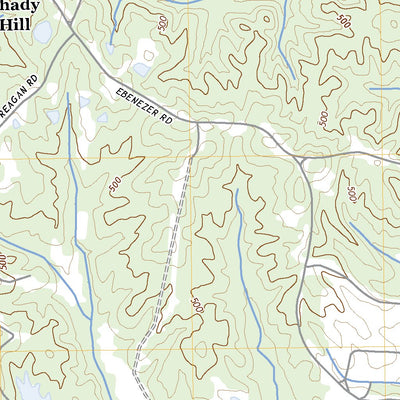 United States Geological Survey Reagan, TN (2022, 24000-Scale) digital map