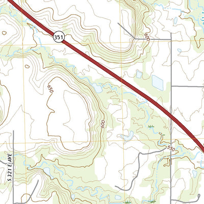 United States Geological Survey Red Bird, OK (2022, 24000-Scale) digital map
