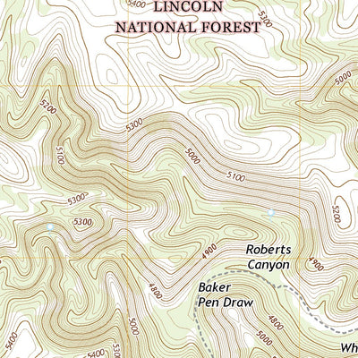 United States Geological Survey Red Bluff Draw, NM (2020, 24000-Scale) digital map