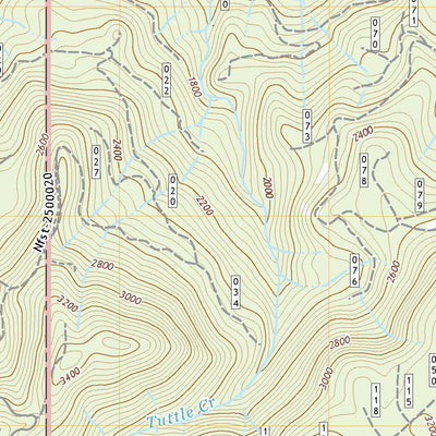 United States Geological Survey Red Butte, OR (2020, 24000-Scale) digital map