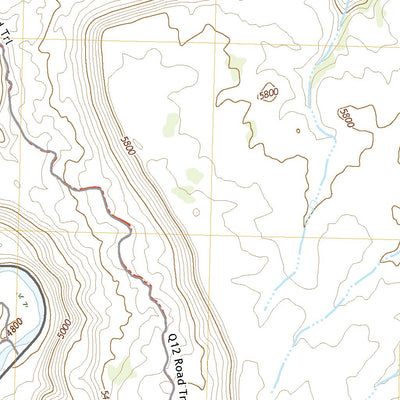 United States Geological Survey Red Canyon, CO (2022, 24000-Scale) digital map