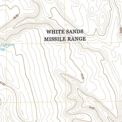 United States Geological Survey Red Canyon, NM (2020, 24000-Scale) digital map