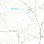 United States Geological Survey Red Cloud Creek West, WY (2021, 24000-Scale) digital map