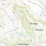 United States Geological Survey Red Cloud Creek West, WY (2021, 24000-Scale) digital map