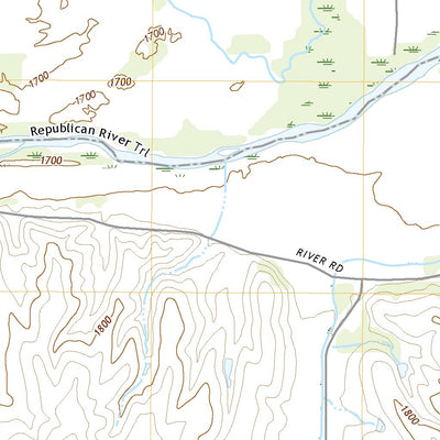 United States Geological Survey Red Cloud, NE (2021, 24000-Scale) digital map