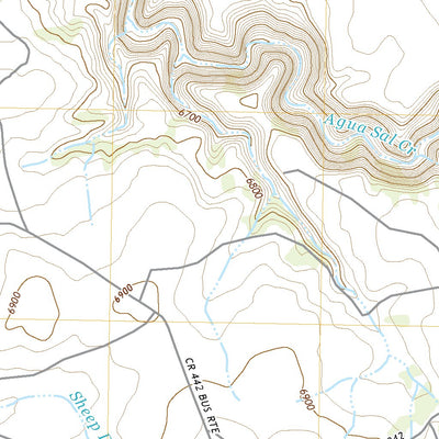 United States Geological Survey Red Cornfield Mesa, AZ (2021, 24000-Scale) digital map